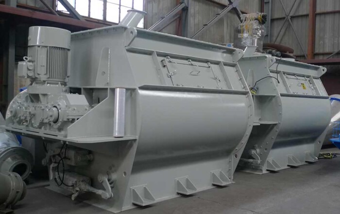 Two Shafts Paddle Mixer