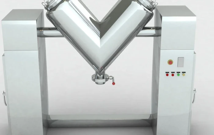 V Type Blender, Vortex Mixing Technology